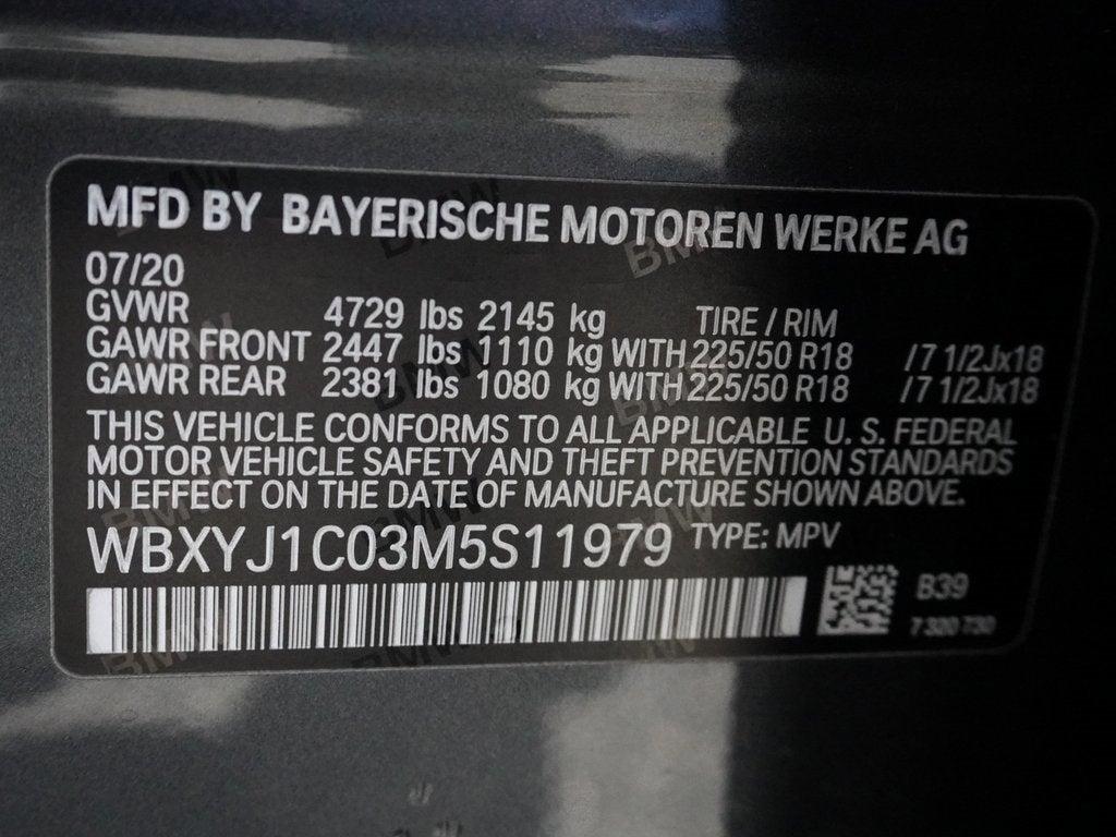 2021 BMW X2 Base